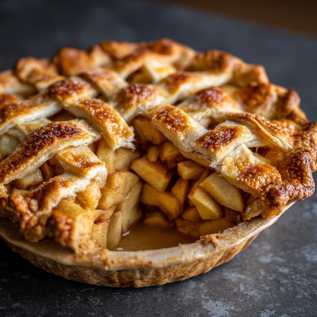 Appeltaart met Zachte Vulling van Appelschijfjes