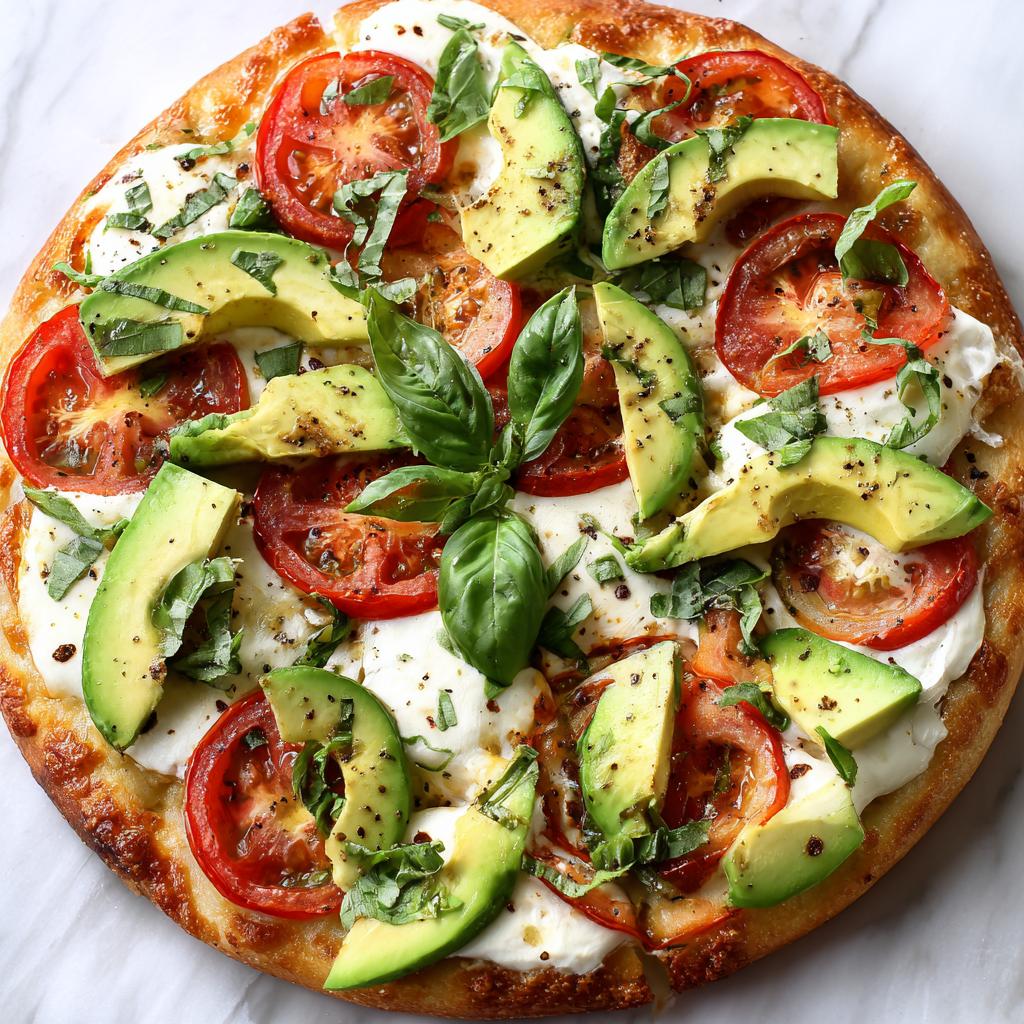 Avocado, Tomaat en Mozzarella Pizza: Probeer deze unieke smaak! - detail 1
