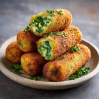 Groene Groenten en Kaas Kroketten