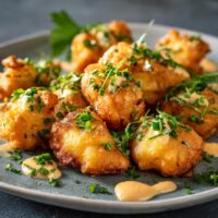 Kibbeling met Pittige Mayonaise en Verse Kruiden