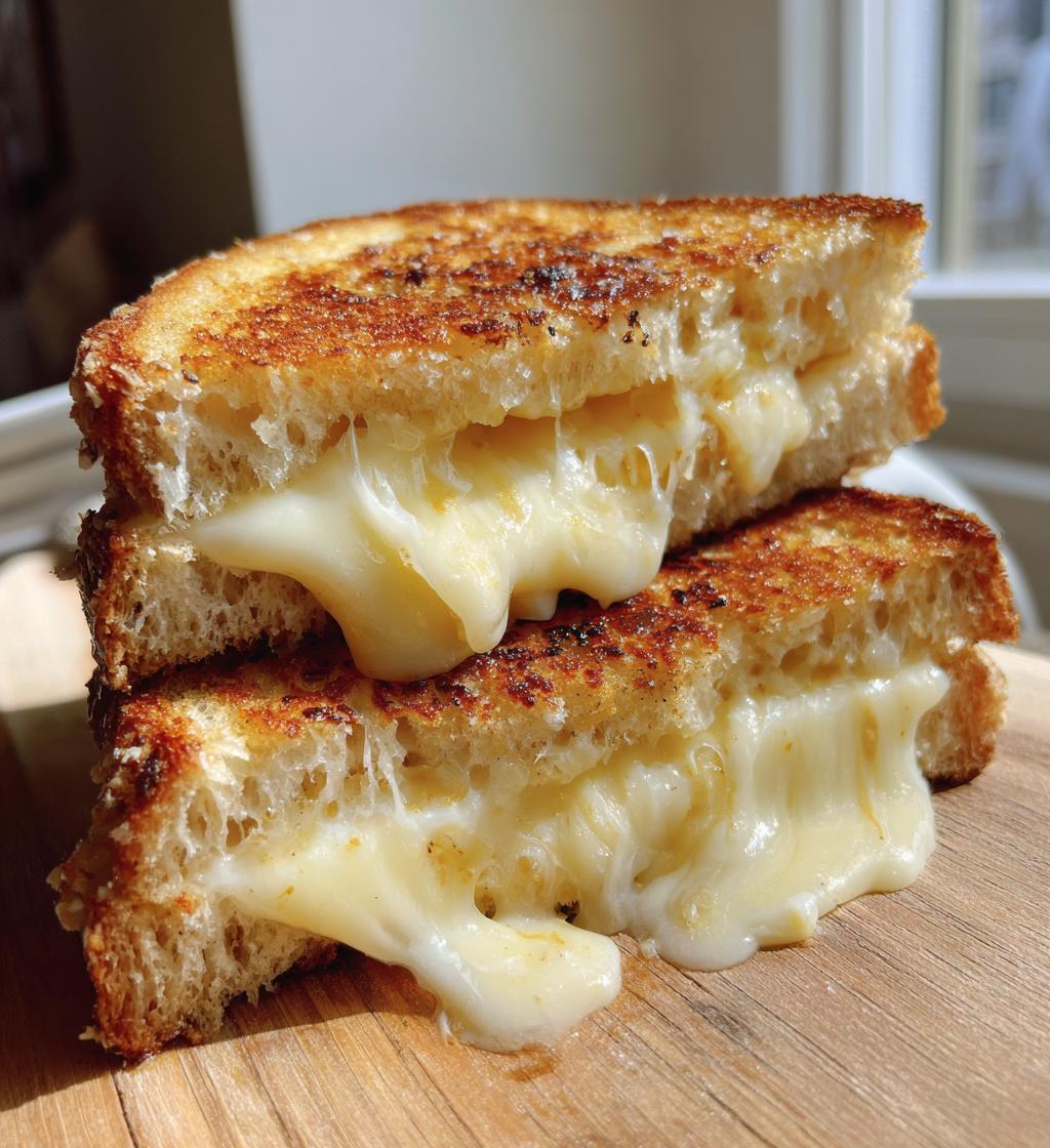 air fryer grilled cheese - detail 1
