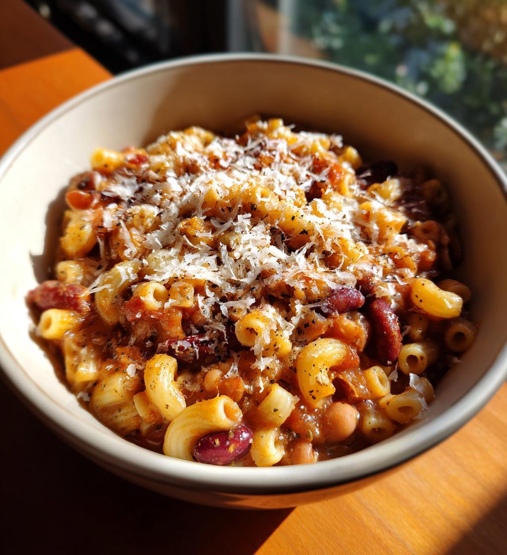 copycat olive garden pasta e fagioli - detail 1