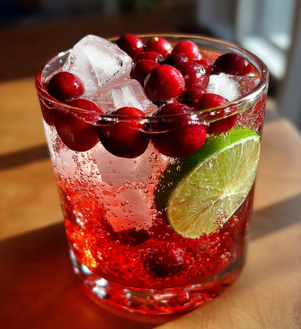 cranberry cocktails thanksgiving