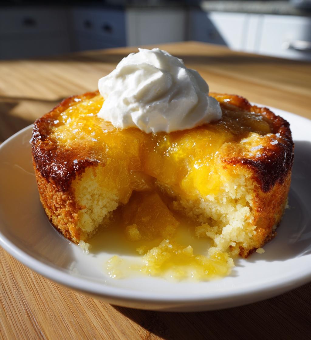 magic lemon cobbler