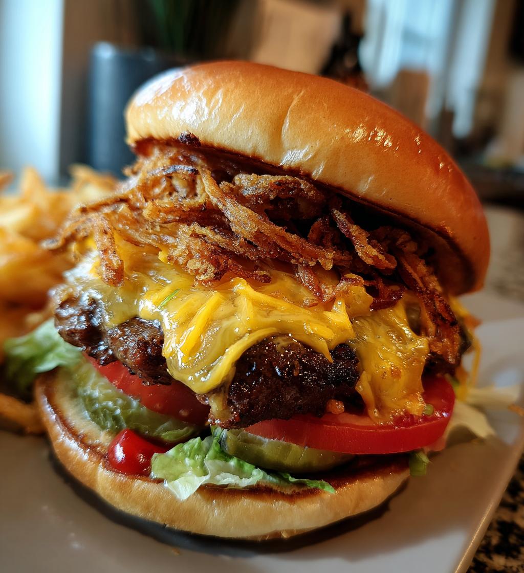 oklahoma fried onion burger - detail 1