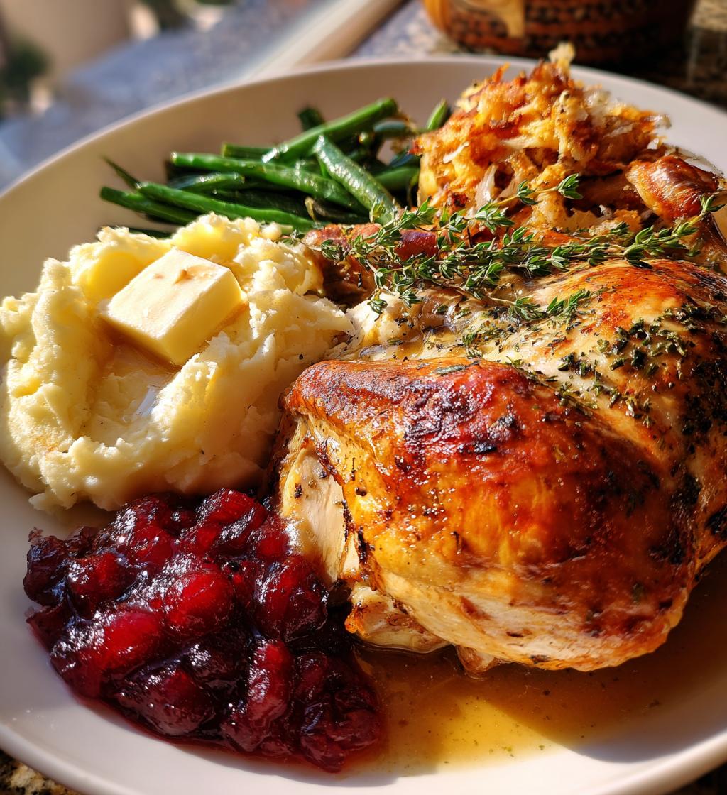 thanksgiving dinner list