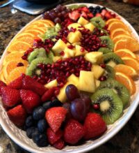 thanksgiving fruit platter