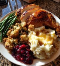 thanksgiving meal