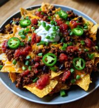 beef nachos recipe