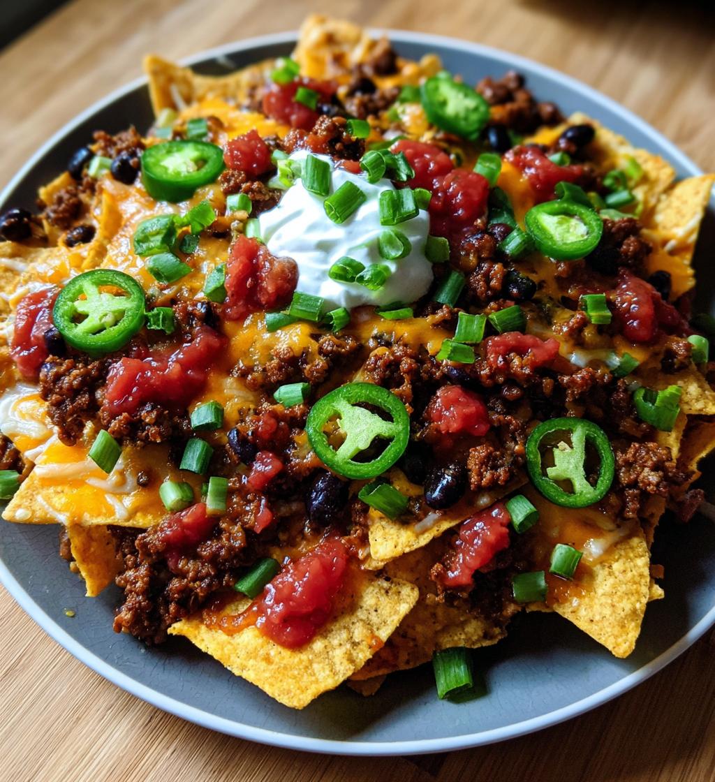 beef nachos recipe