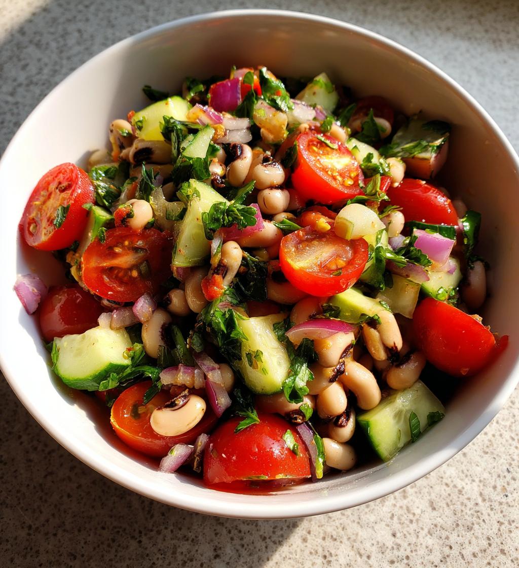 black eyed pea salad