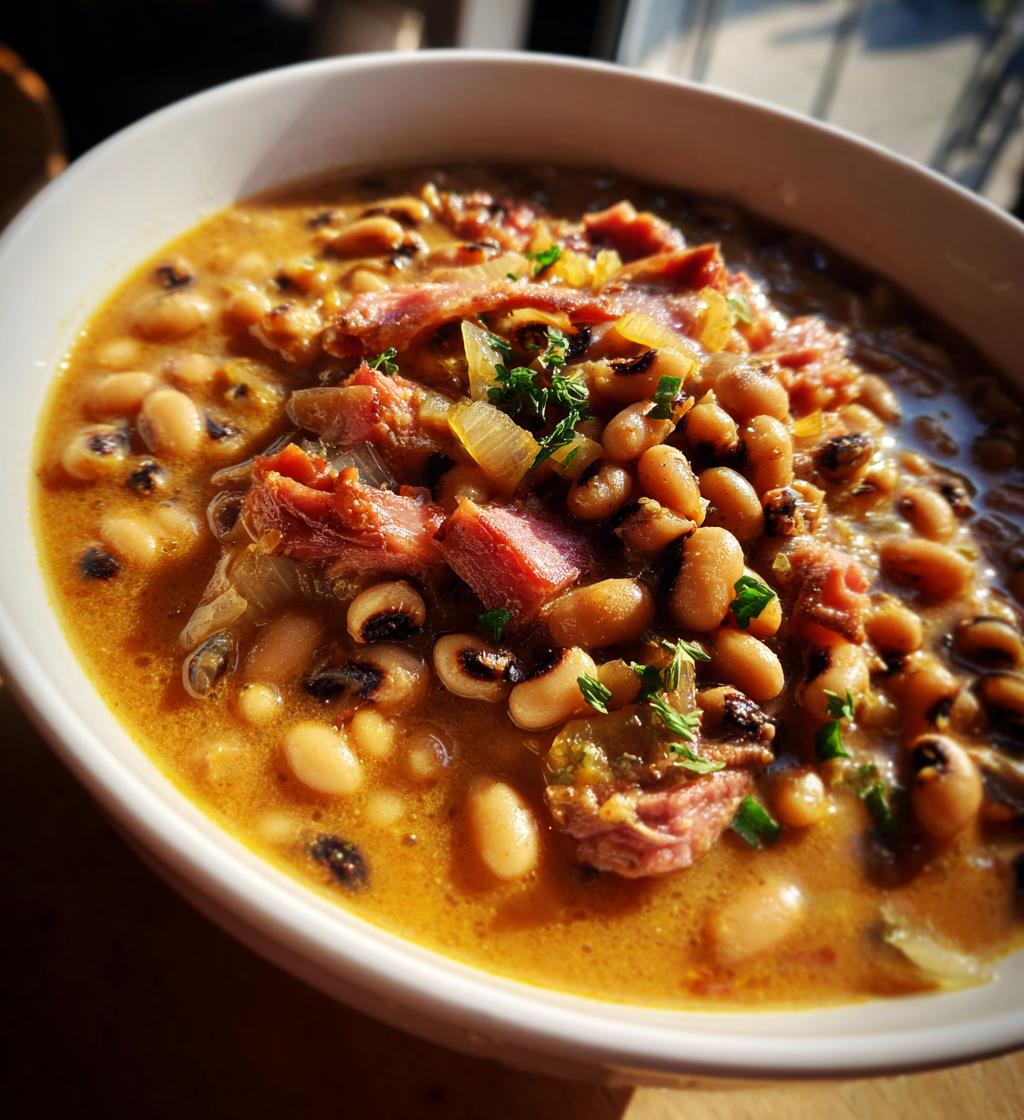 black eyed peas for new years good luck