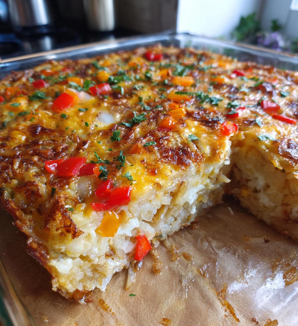 breakfast casserole with hashbrowns