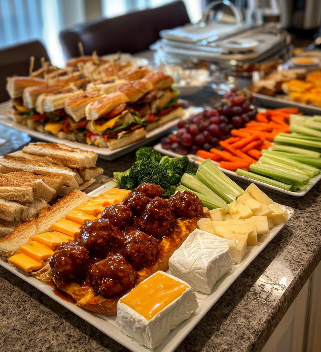buffet food ideas party