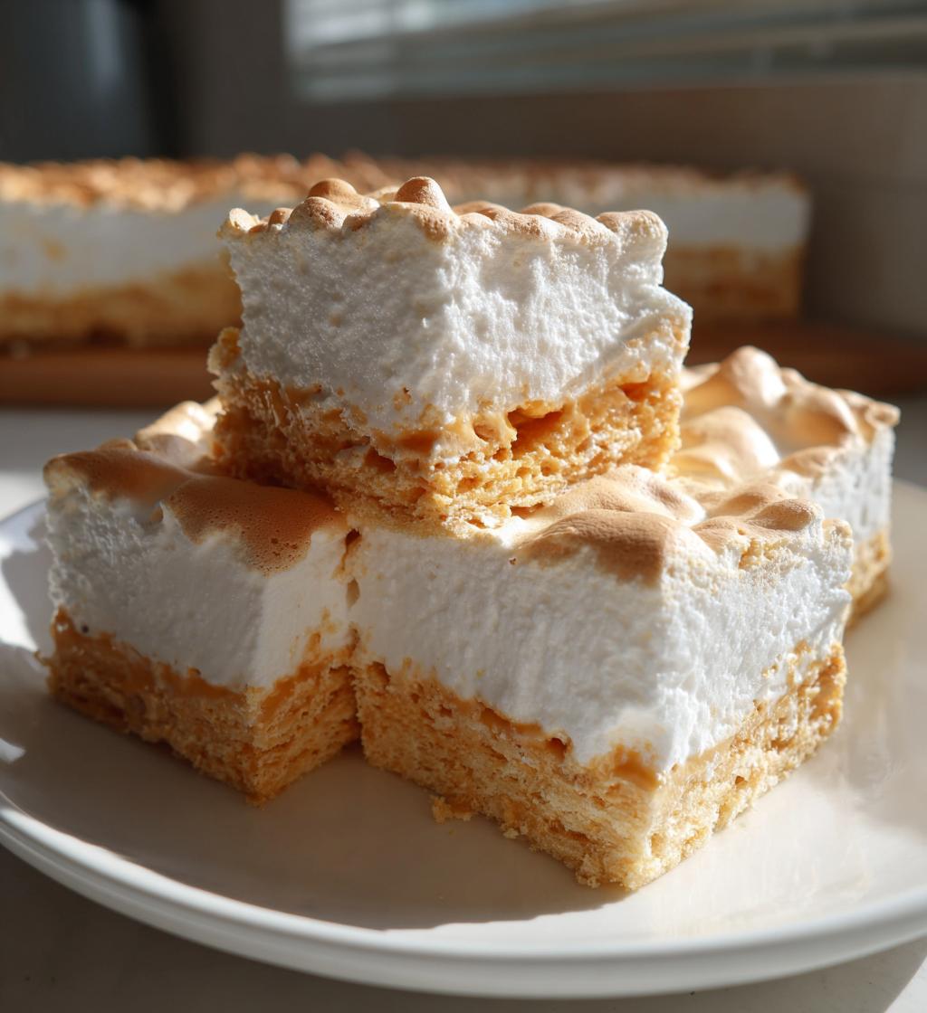 butterscotch marshmallow squares