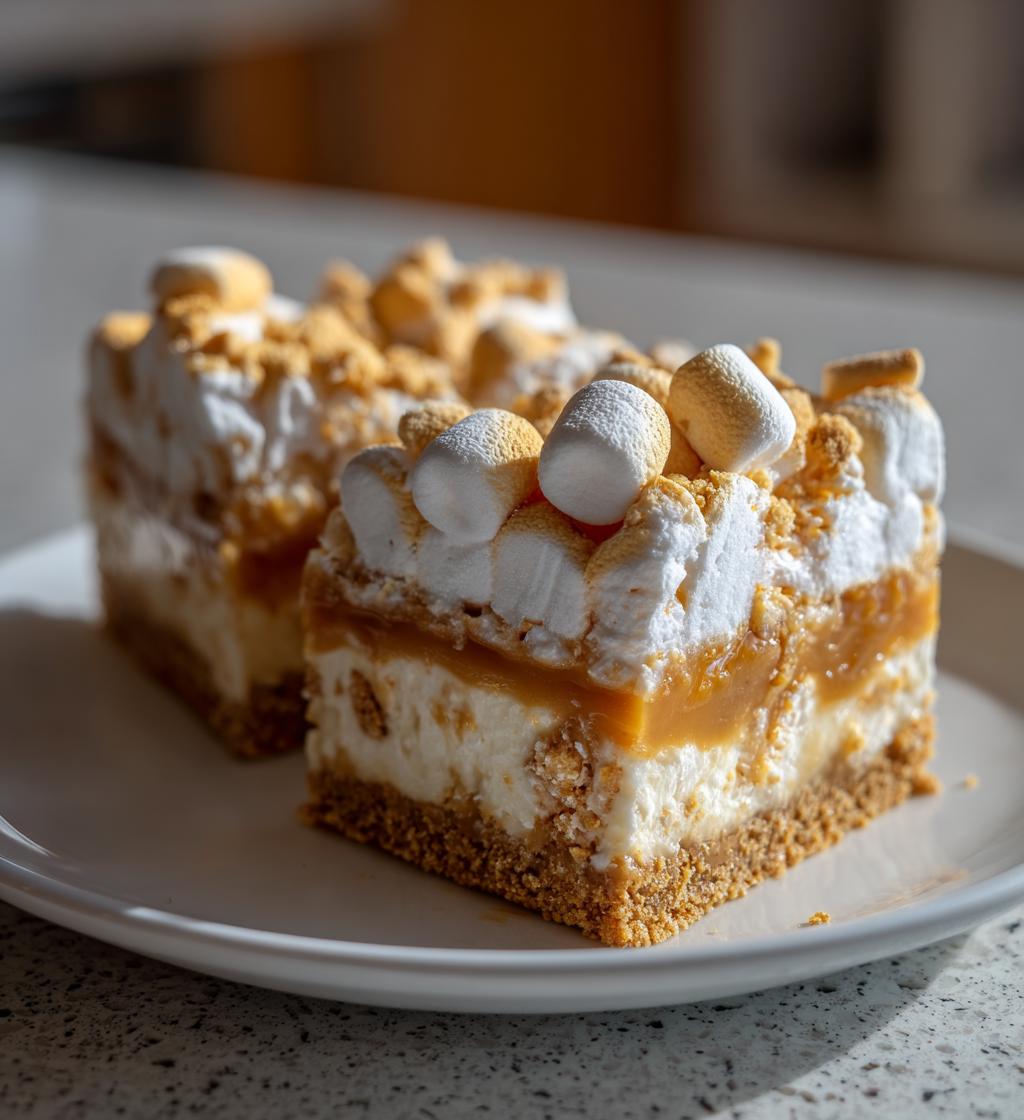 butterscotch marshmallow squares