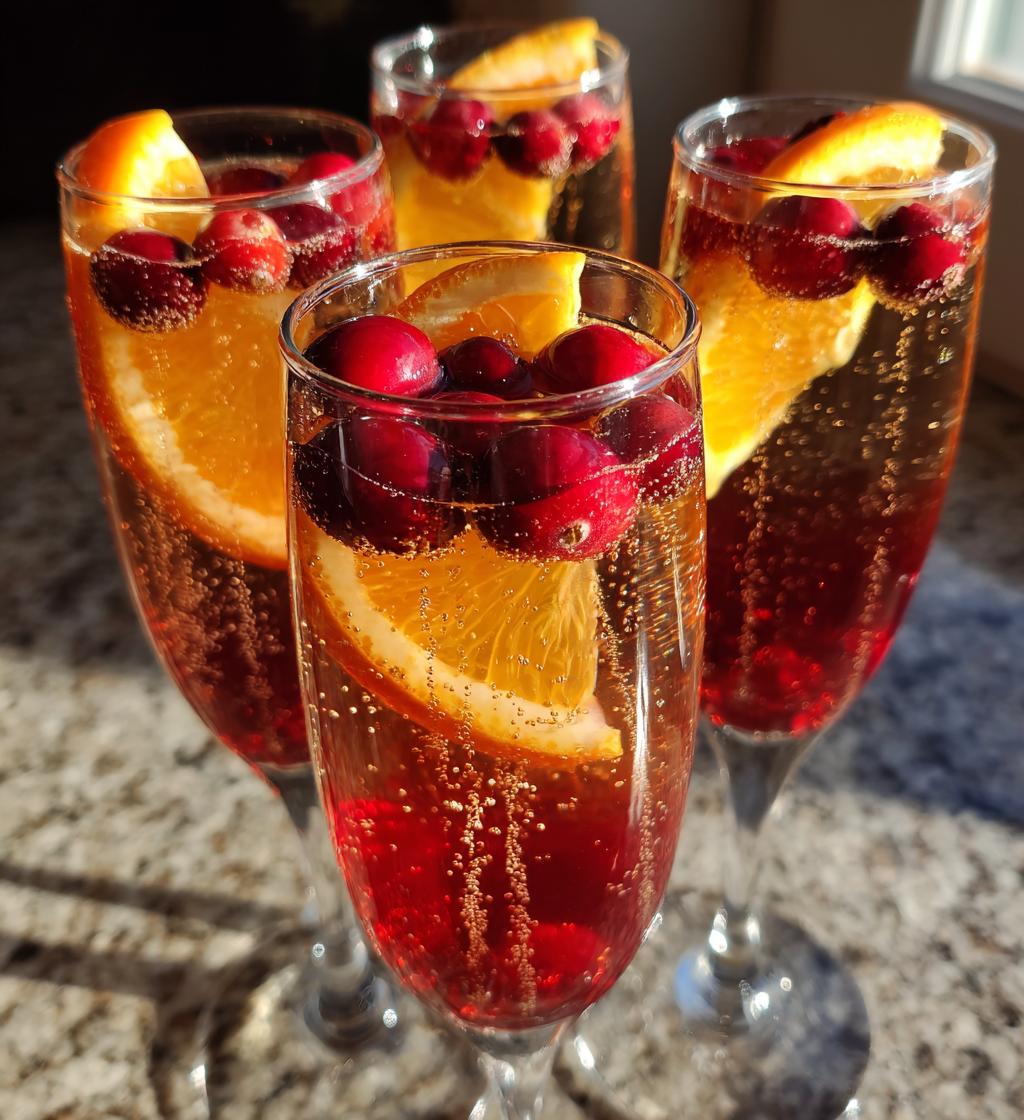 champagne new years drinks