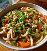 chicken udon noodles