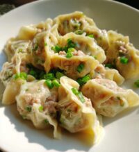 chinese new year dumplings