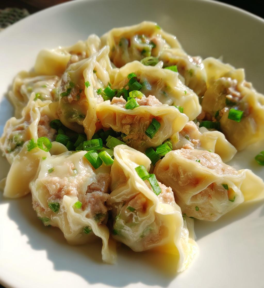 chinese new year dumplings