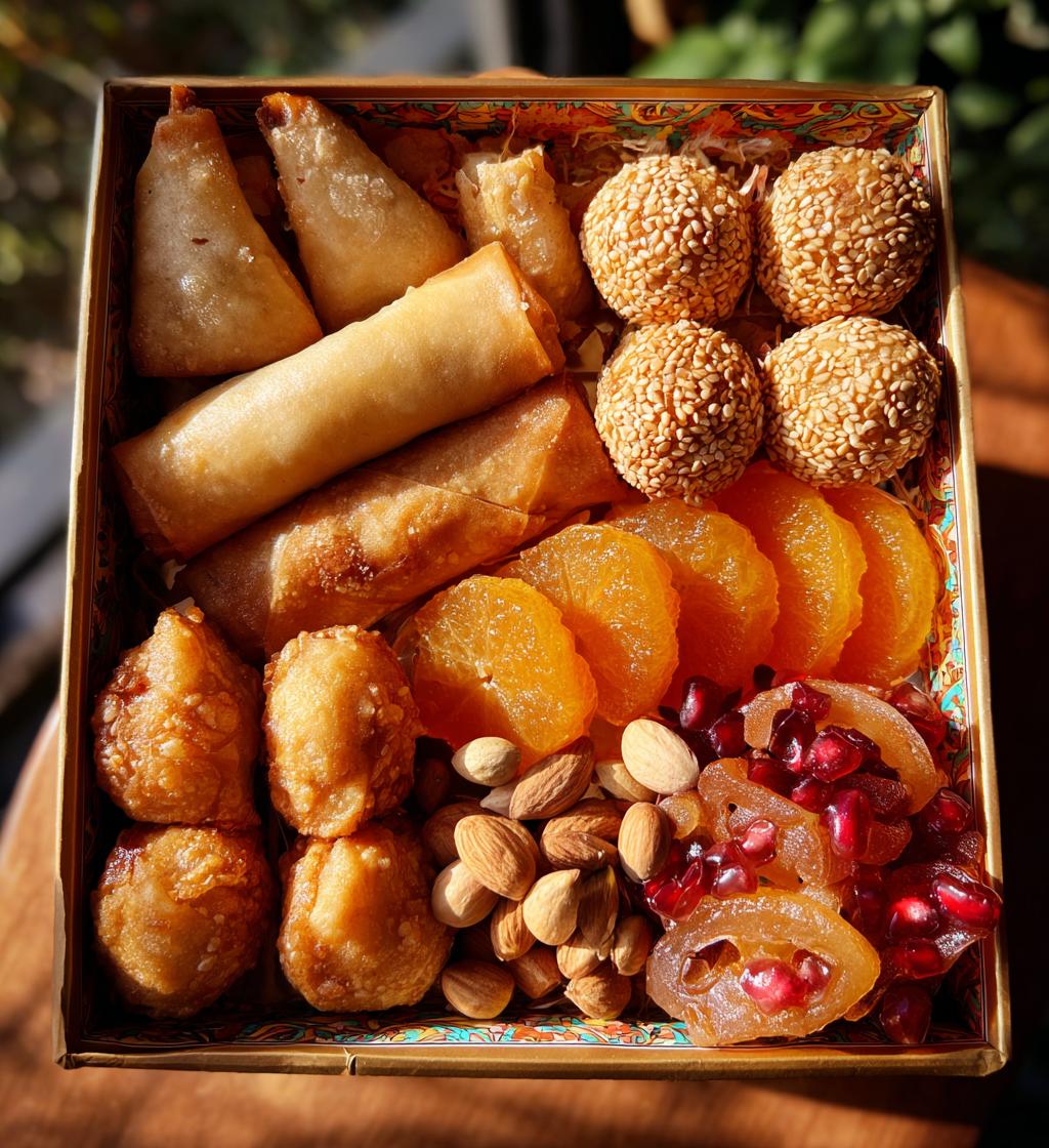 chinese new year snack box