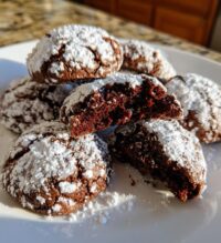 chocolate crinkle cookies