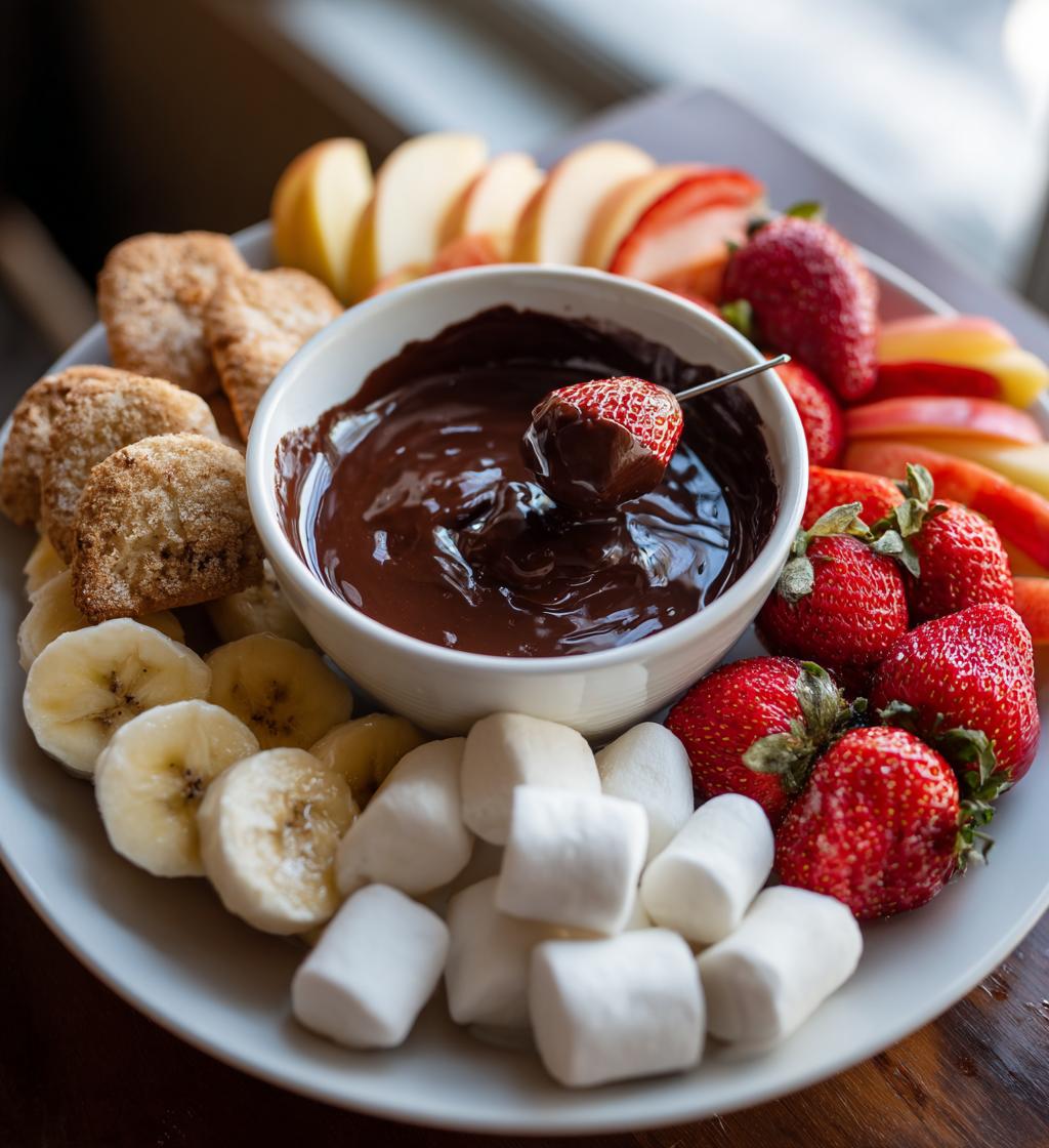 chocolate fondue recipe