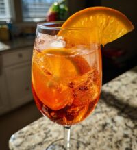 christmas aperol spritz