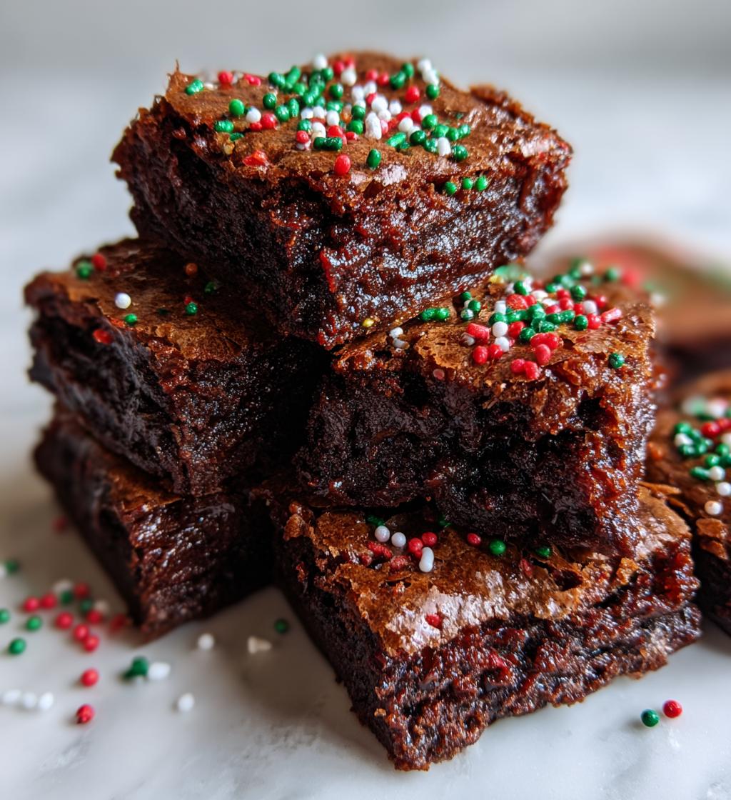 christmas brownies ideas