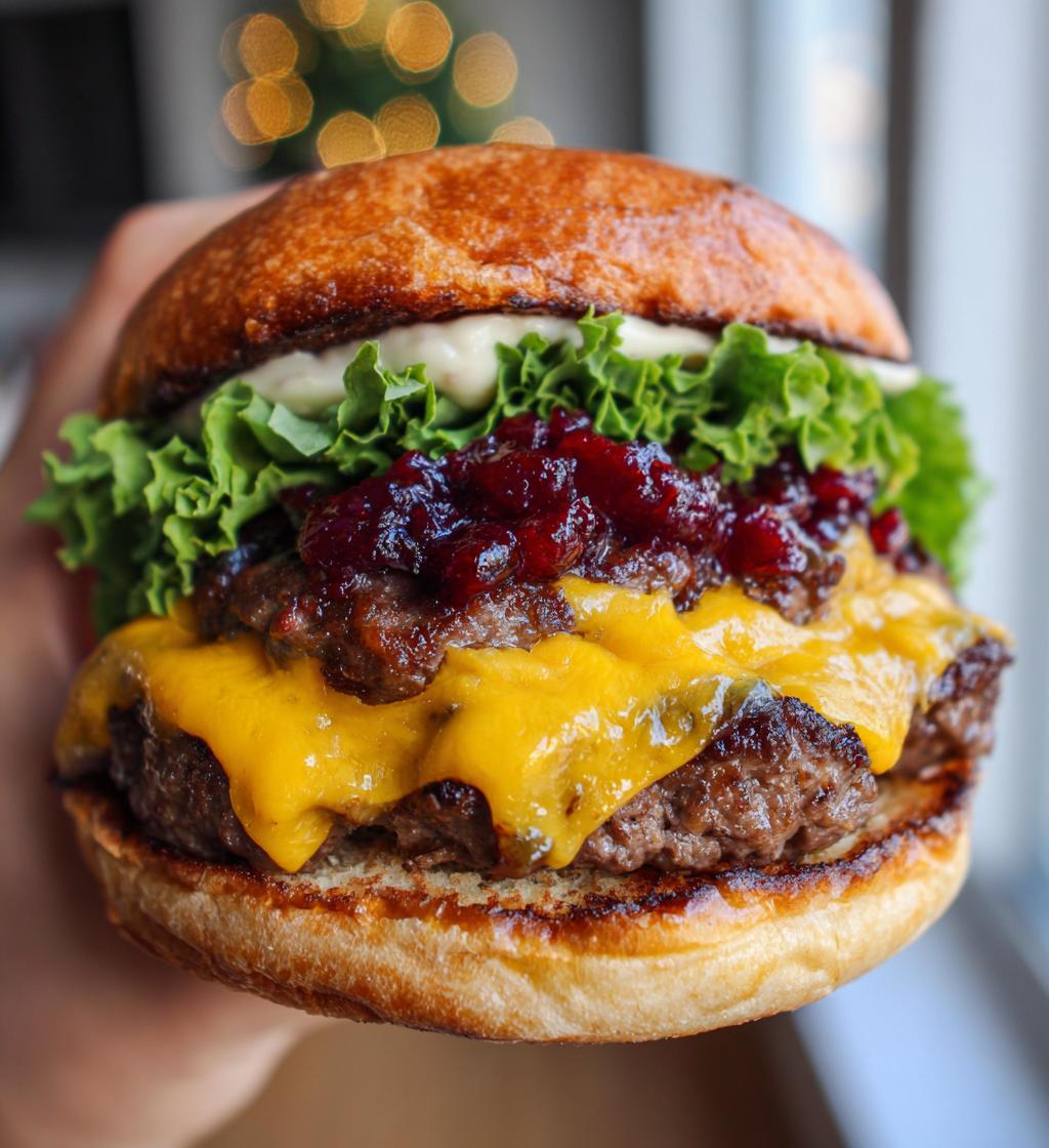 christmas burger