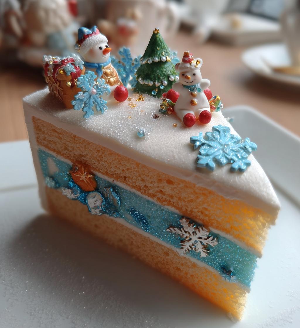 christmas cake decor