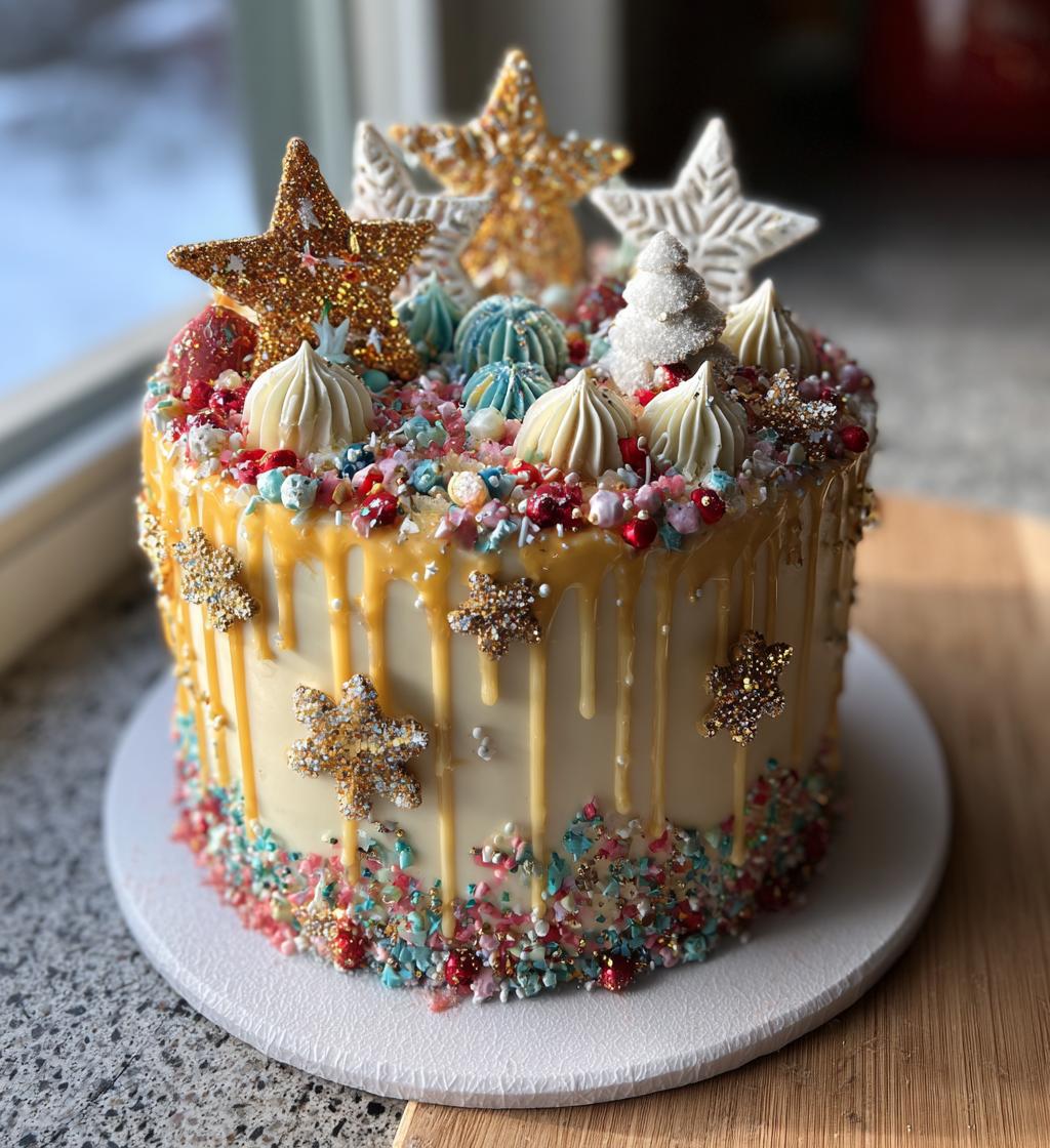 christmas cake decorations