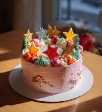 christmas cake topper