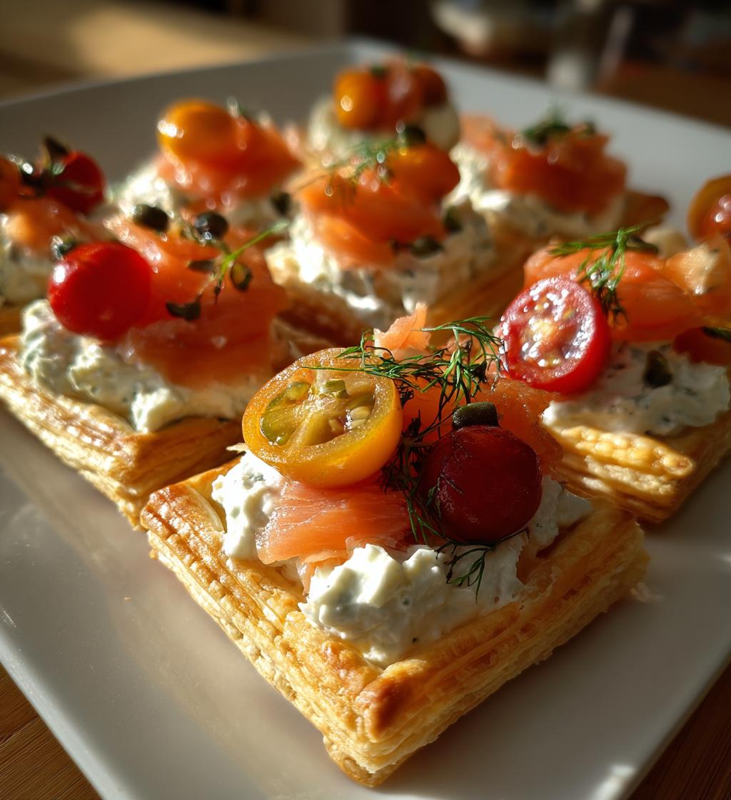 christmas canapes