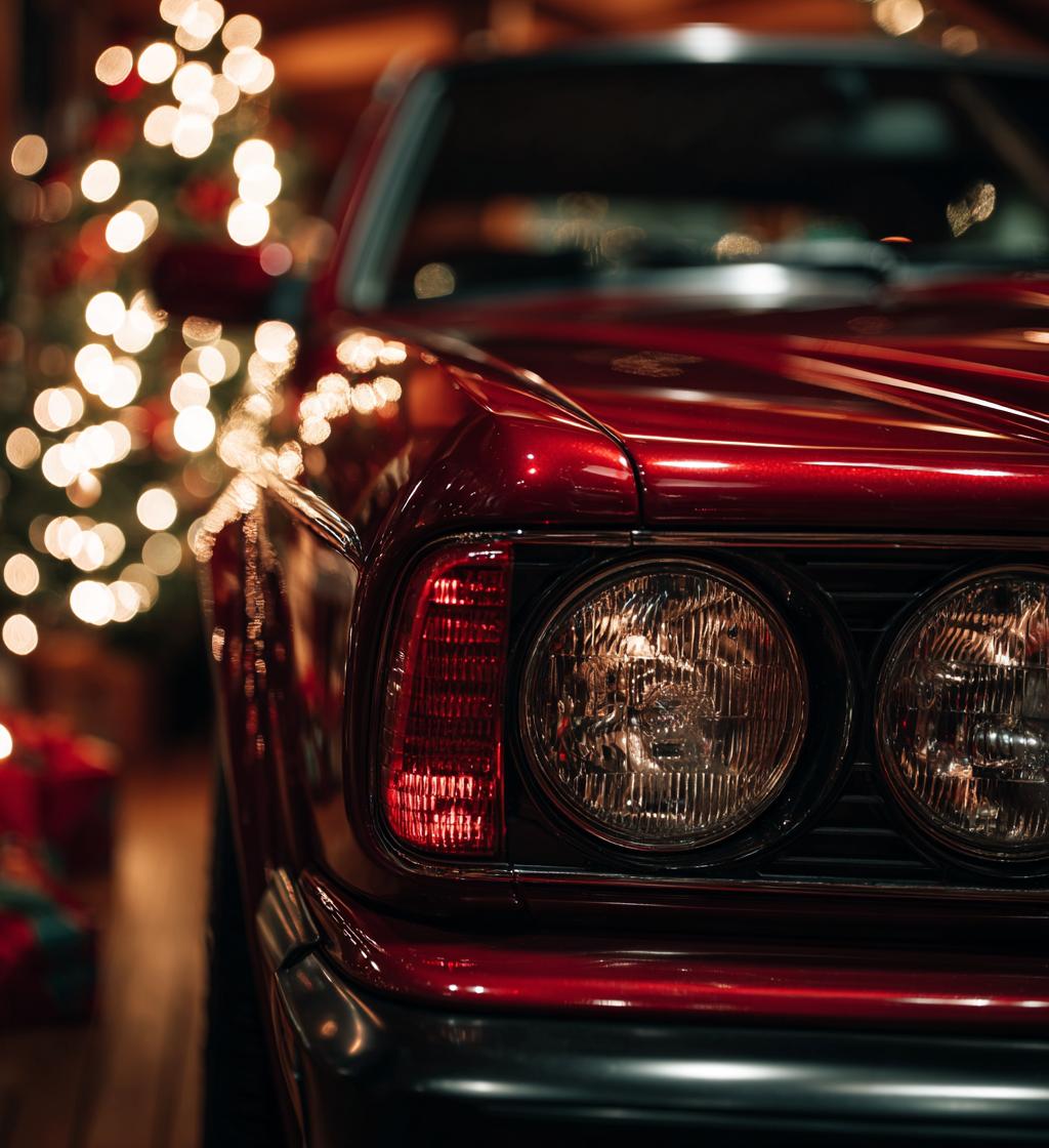 christmas car wallpaper