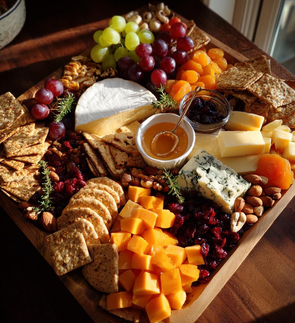 christmas cheese board