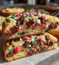 christmas cookie cake