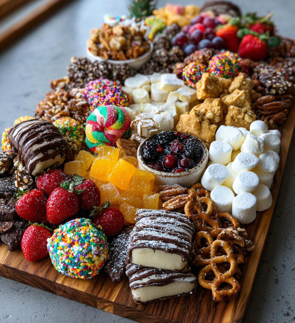 christmas cookie charcuterie board