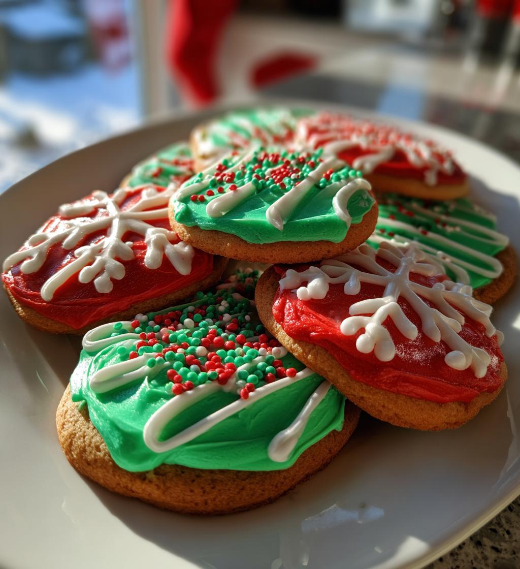 christmas cookie frosting