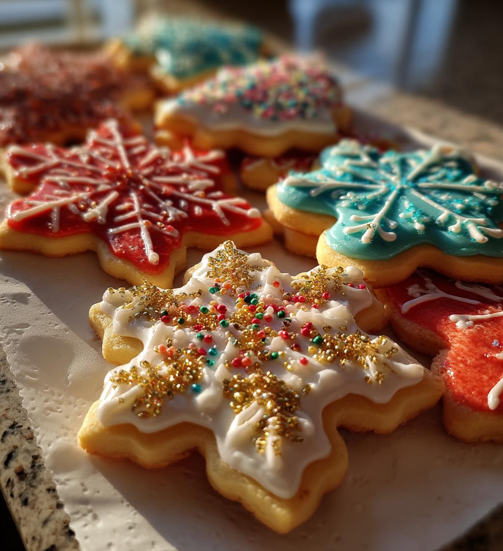 christmas cookies aesthetic