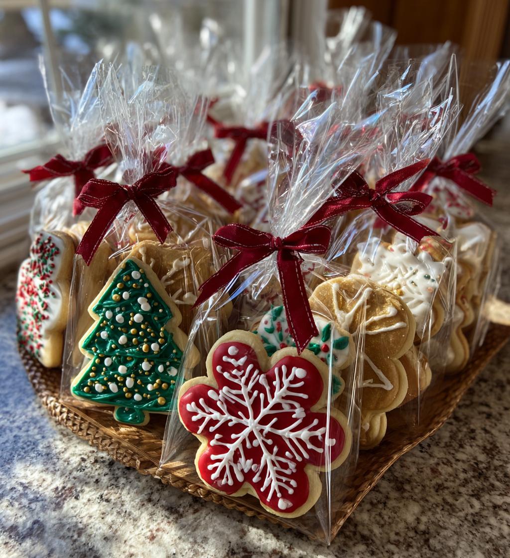 christmas cookies packaging