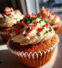 christmas cupcake