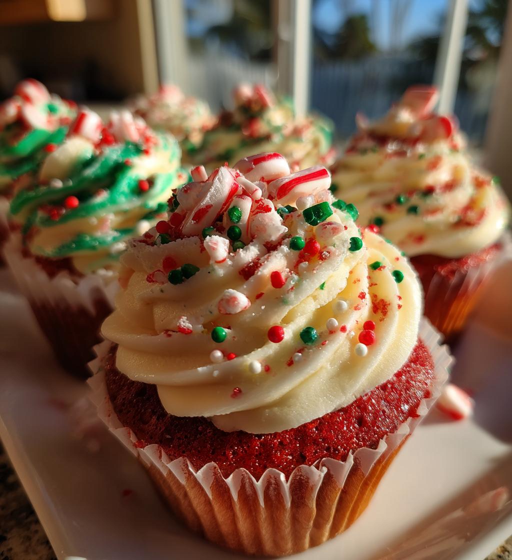 christmas cupcakes decoration
