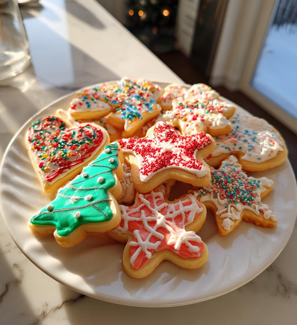 christmas cut out cookies