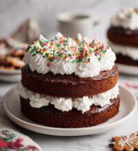 christmas dessert table