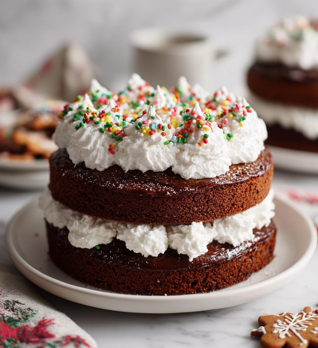 christmas dessert table