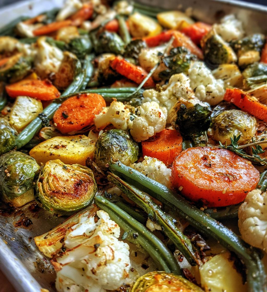 christmas dinner vegetables