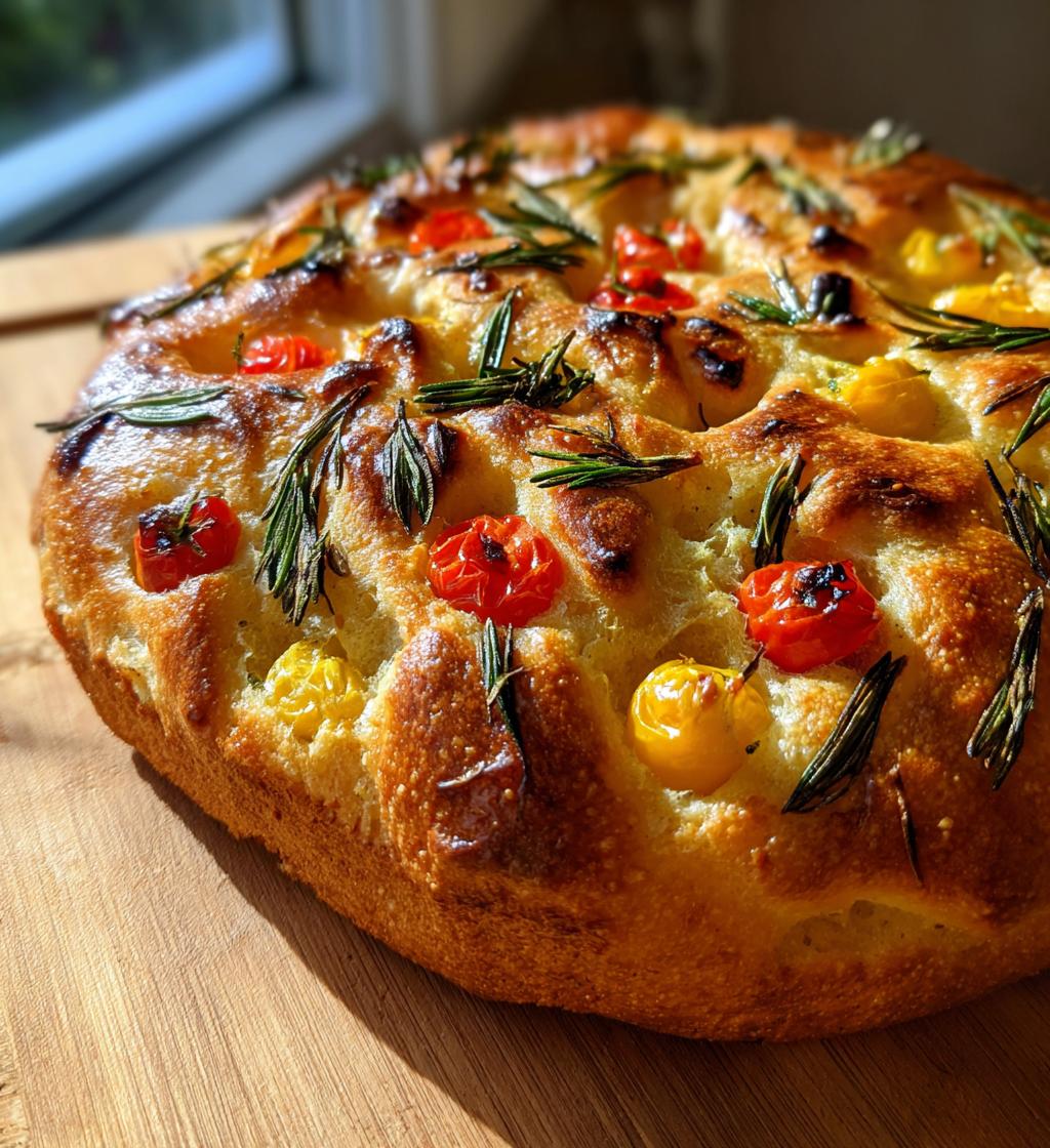 christmas focaccia