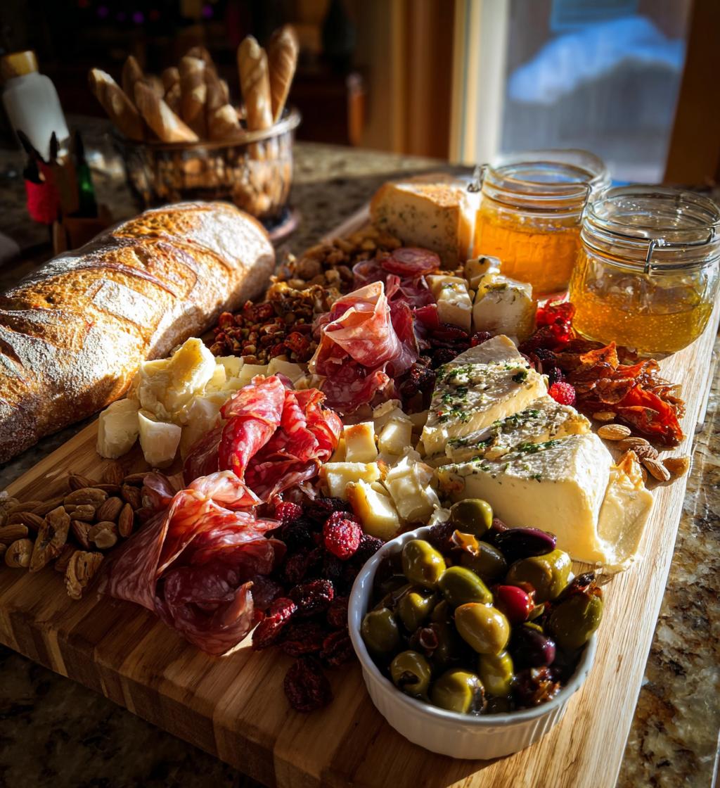 christmas food board