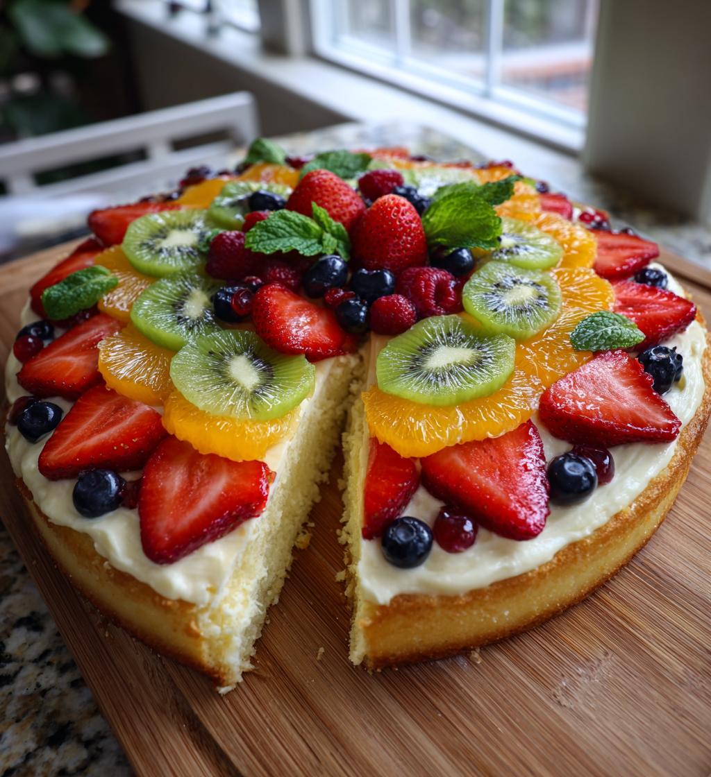 christmas fruit pizza